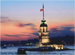 Puzzle ANATOLIAN Dívčí věž, Turecko 1000 dílků