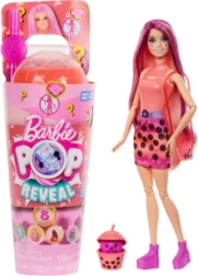 Barbie Pop Reveal Bubble Tea mango – panenka s překvapením