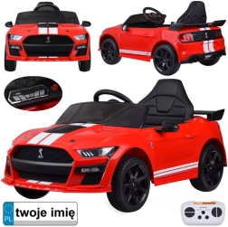 Dětské elektrické auto Ford Mustang Shelby GT500 s rádiem – CZ