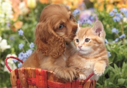 Puzzle maxi 104 dílků Roztomilí kamarádi CLEMENTONI