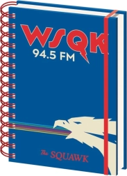 Kroužkový blok STRANGER THINGS se samolepkami