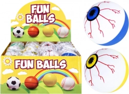 Skákací míček Oko 6 cm