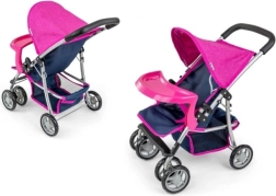Milly Mally kočárek pro panenky Kate Prestige Navy