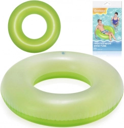 Bestway nafukovací plovací kruh neon oranžový 91 cm – zelená