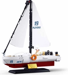 Stavebnice Sluban Model Rychlá Loď Rodeo v Měřítku 1:35