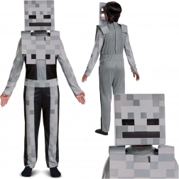 Dětský kostým MINECRAFT Skeleton (4–6 let, 110–122 cm)