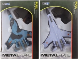 Kovové letadlo na baterie se zpětným chodem