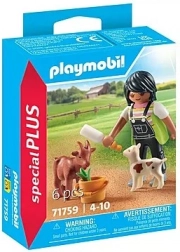 Playmobil Special Plus dívka s kozami