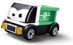 Sluban Power Bricks natahovací autíčko Zelený náklaďák