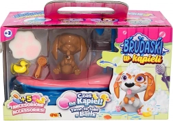 Interaktivní koupací sada se štěňátkem beagle bílo‑žlutý