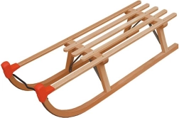 Dřevěné sáně z bukového dřeva BAYO 100 cm