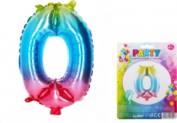 Duhový balónek číslo 0 – 40 cm