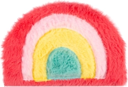 Tvarovaný chlupatý blok liška, tečkovaný, 15 × 22 cm