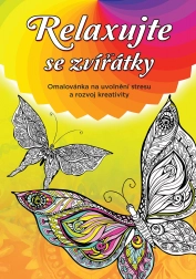 Relaxujte se zvířátky – antistresová omalovánková kniha