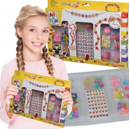 Kreativní sada na výrobu barevných náramků SIMBA ART & FUN