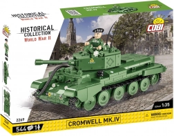 Stavebnice tanku cromwell mk.iv s figurkou generála