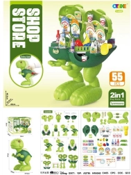 Jezdící dinosaurus a obchod 2v1 pro děti od 3 let