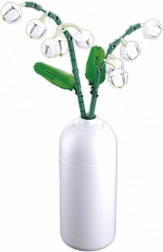 Sluban konvalinky ve váze – stavebnice z kostek