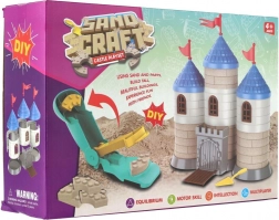 Stavebnice hrad z modelovacího písku s doplňky