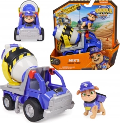 Paw Patrol Rubble & Crew mix – míchačka s figurkou