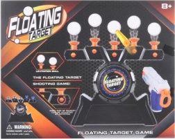 Střelecká hra s levitujícími terči a pistolí