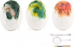 Vykopávací dinosauří vejce 11 cm – archeologická sada pro děti