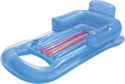 Bestway nafukovací lehátko s opěrkou a držákem nápojů – Šedá