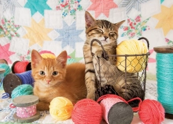 Puzzle Hebká Klubíčka 1000 Dílů