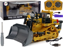 RC buldozer 2.4 GHz s pohyblivou radlicí
