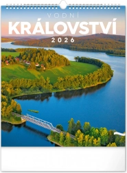 Nástěnný kalendář Vodní království 2026