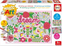 Educa malování podle čísel květiny