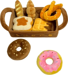 Kouzelný dětský plyšový košík s pečivem