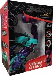 Screechers Wild! transformující vůz Venom Lizard s mincí