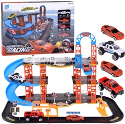 Patrové parkoviště s výtahem a 4 vozidly