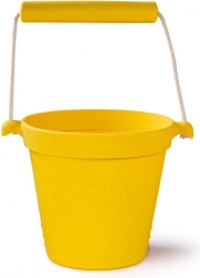 Silikonový plážový kyblíček BIGJIGS TOYS – žlutý