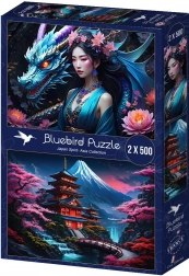 Puzzle Duch Japonska 2x500 dílků
