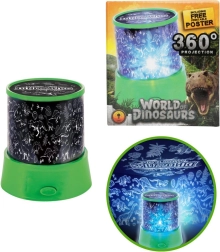 Dětský světelný projektor s dinosaury