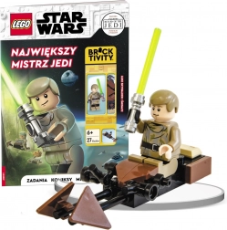 LEGO Star Wars Největší mistr Jedi – interaktivní kniha s minifigurkou Luka Skywalkera