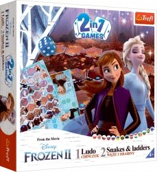 Stolní hra Ledové království 2: Člověče, nezlob se a Hadí žebříky