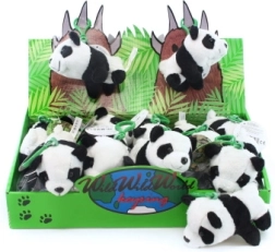 Plyšová klíčenka panda 12 cm
