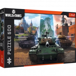 puzzle 500 dílků - world of tanks: čas na akci! trefl
