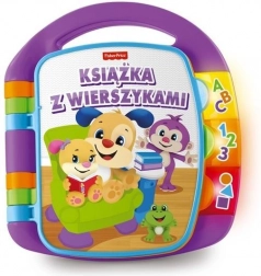 Interaktivní vzdělávací knížka s básničkami PL se světlem a zvukem FISHER-PRICE