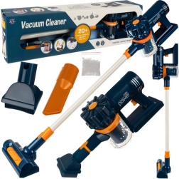 Dětský stojanový vysavač 2v1 – modrý