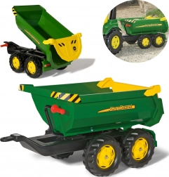 Dětský přívěs s výklopnou korbou JOHN DEERE ROLLY TOYS halfpipe