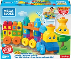 Mega Bloks hudební vláček s písmenky