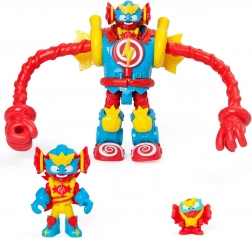 SuperThings Sugarfun Superbot Power Arms robot s figurkami a doplňky