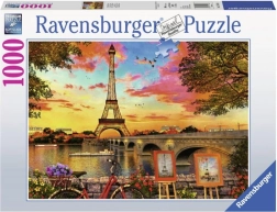 Puzzle Na břehu Seiny 1000 dílků RAVENSBURGER