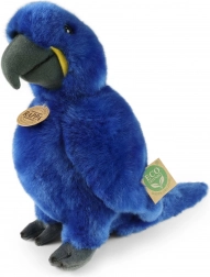 Plyšový papoušek ara hyacintový 25 cm eco-friendly