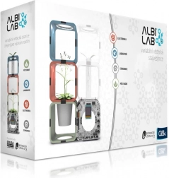 AlbiLAB variabilní vědecká stavebnice s magnetickými kostkami a programovatelnou elektronikou