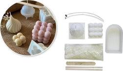 Make It! - Svíčky z rostlinného sójového vosku